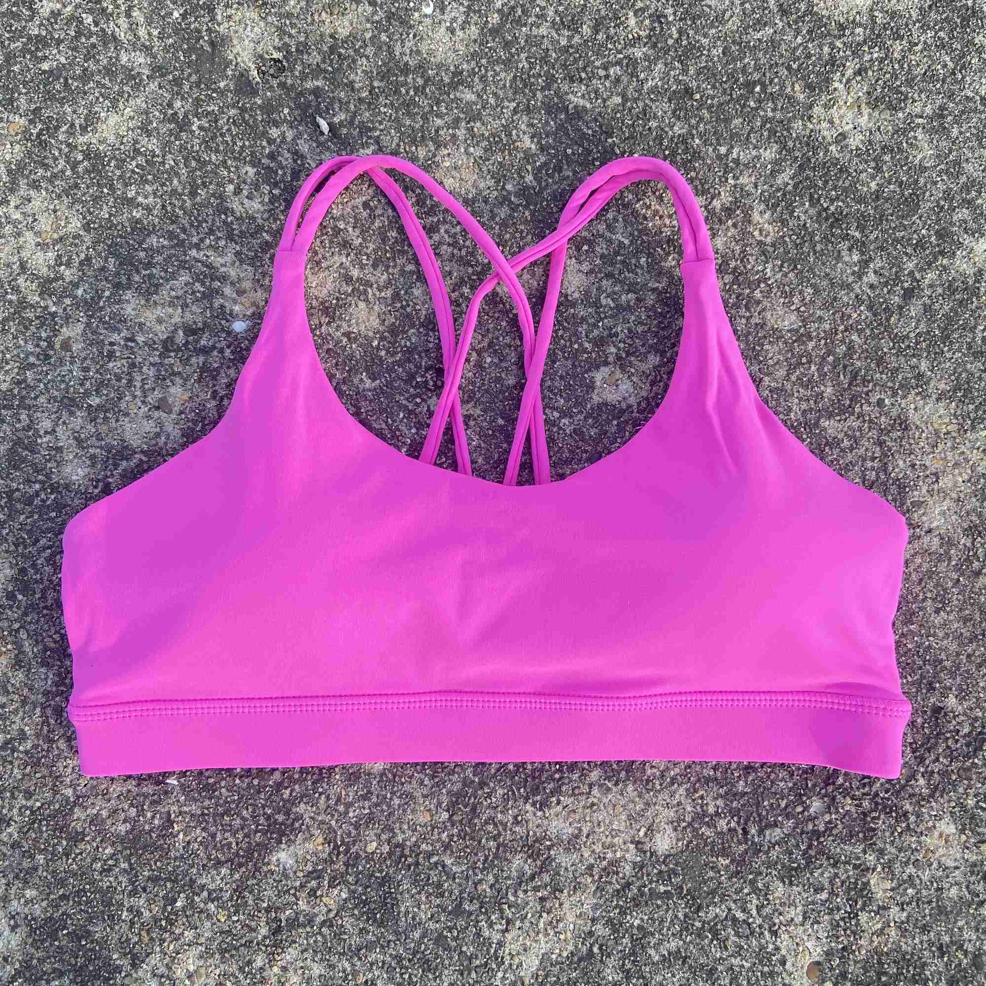 Active Shirts Tees Solid Color high strength Gym underwear cross Women Fitn Sport Bra Top shockproof Athletic Tight Workout With Chest Pad Y250312ALX9