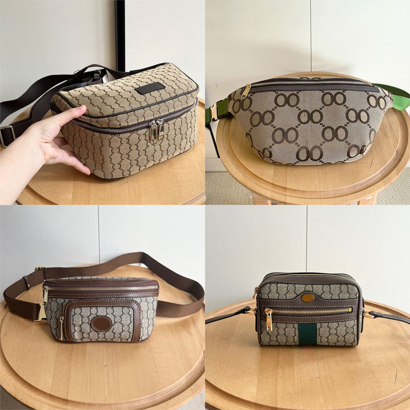 Mens Bum Bag Designer Luxury Canvas Bumbags Pillow Fashion Cross Body Shoulder Bag G Waist Bags Fanny Packs Temperament Bumbag Cross Belt