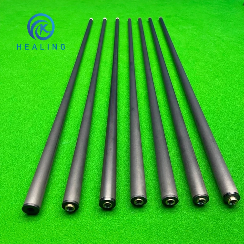 Carbon fiber Black Technology Billiard Club Forelimb Stroke 12.4mm/12.9mm/13.9mm Foam Filling Uni-loc Joint For Pool Cue Shaft