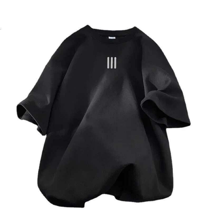 Men's Oversized T-Shirts Mens Cotton T Shirt White 5Xl Casual Summer Wear Fashion Print Tee Shirts For Men New Clothing