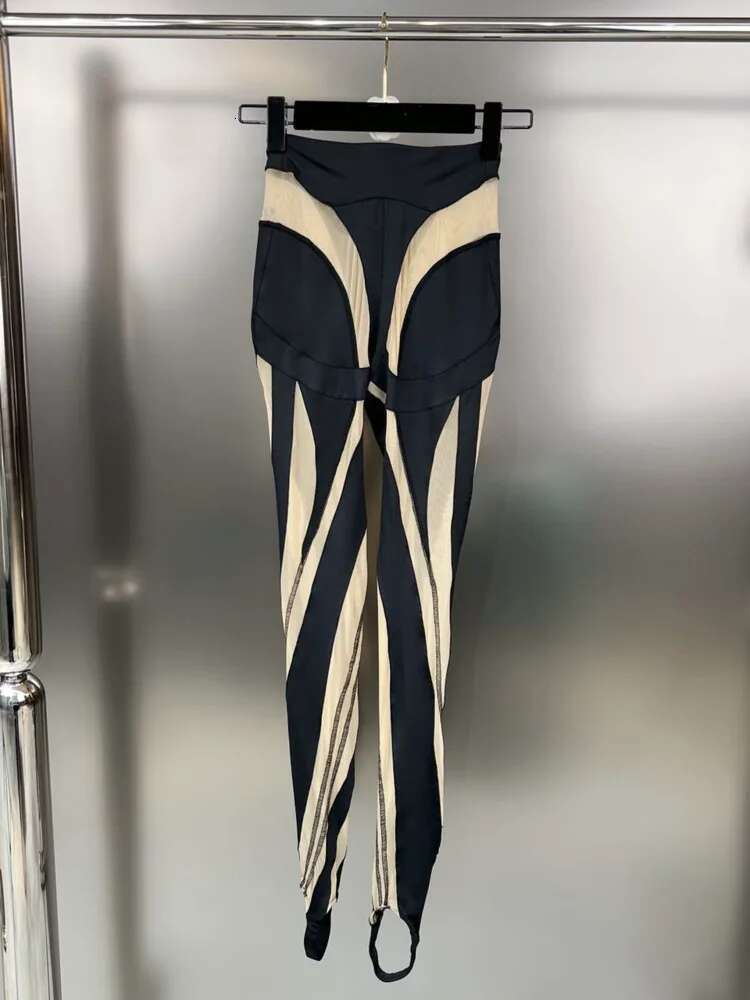 DEAT 2024 New Spring And Winterfashion Women Clothes Fashion High Waist Elastic Leggings Tide Female Outfits Ww96901l