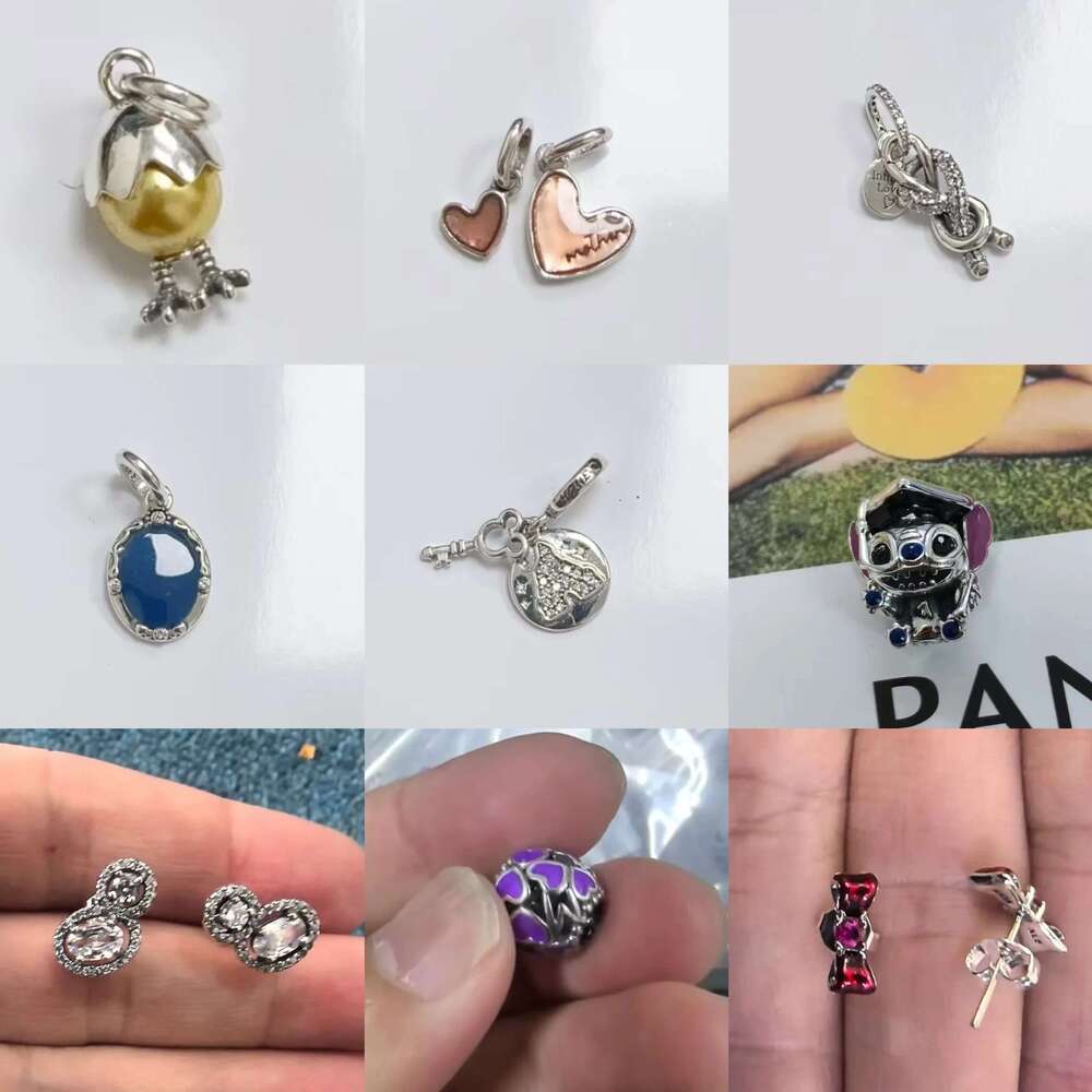 2025 New Loose Bead Mother's Day Gift Hand-Painted Love Densely Beaded High Quality DIY Party Accessories For Women