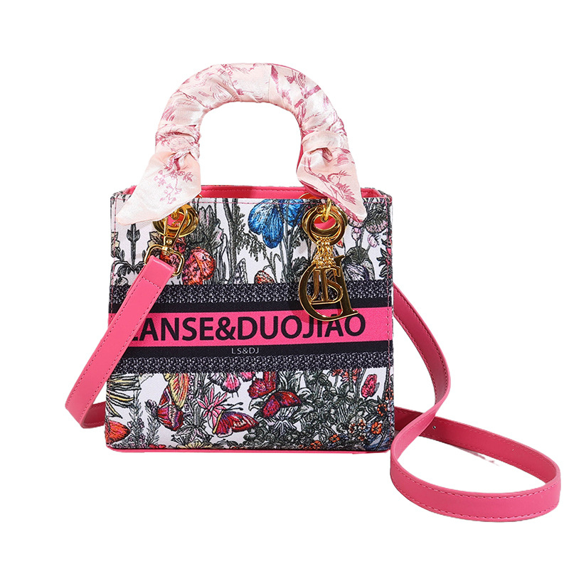 free shipping designer Shoulder Bags for woman Casual Fashion letter vintage embroidery solid bag