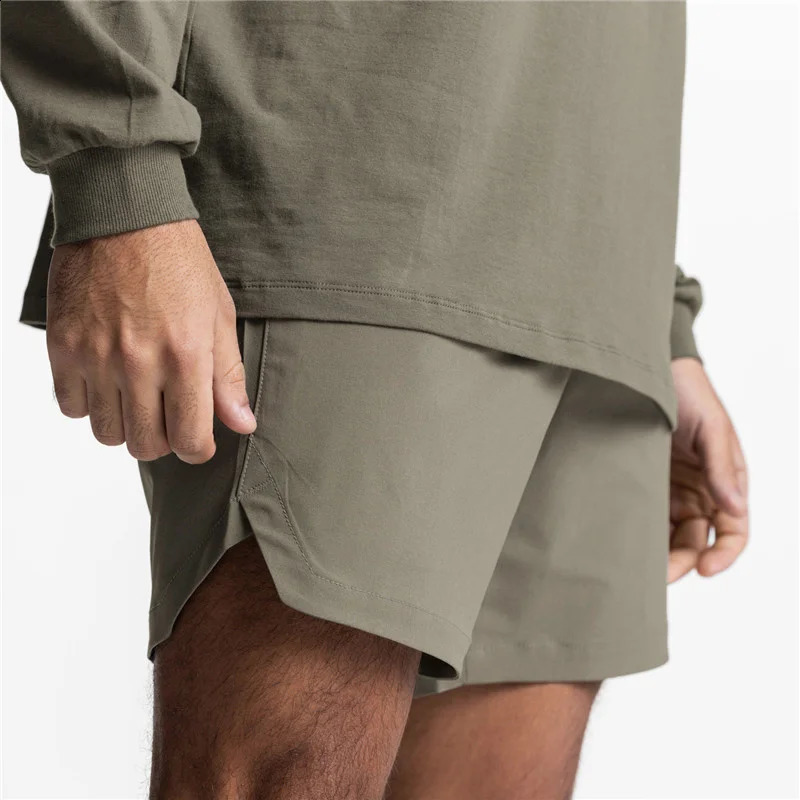 Mens Running Quick Dry Fitness Gyms Shorts Mens Summer Short Pants Male Jogger Workout Beach sport shorts men 250313