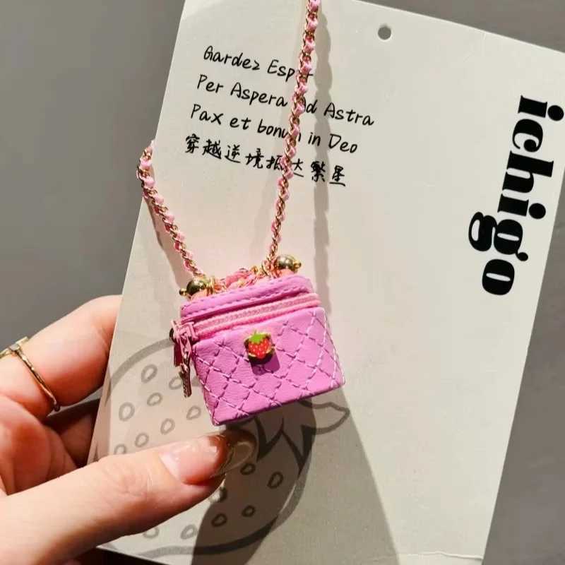 2024 Hot Sale Labubu Small Cloth Doll Bag Heart Stirring Macaron Small Fragrant Wind Mini Bag Matching Dolls Ornaments Girls ToyT250313