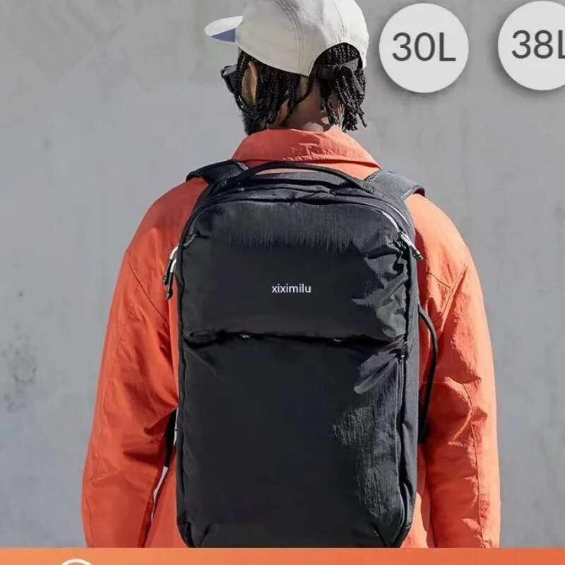 Xiximilu Large Capacity Men Travel Business Trip Computer Bag Multifunctional Backpack