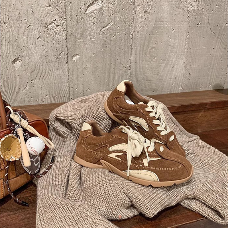 2025 Summer New Fashion Designer High Quality Board Shoes Color Blocked Lace Up Height Increasing Casual Sports Shoes Training Women s Shoes, Skateboa