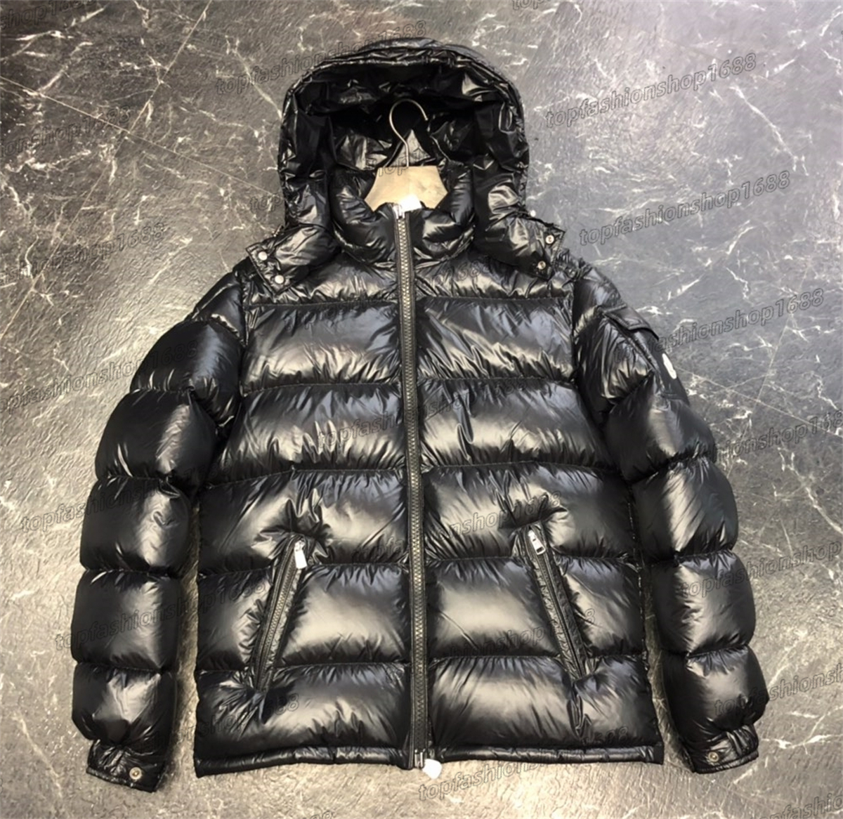 5A Designer Womens Down Jackets luxury winter Hooded puffer jacket Parkas Slim Embroidered badge Women Outerwear Coats