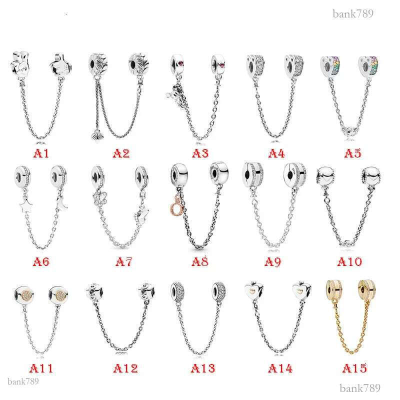 925 Sterling Silver Shining Love Personal Galaxy Heart Sign Flying Dance Safety Chain DIY String Bead Accessorie Free Ship