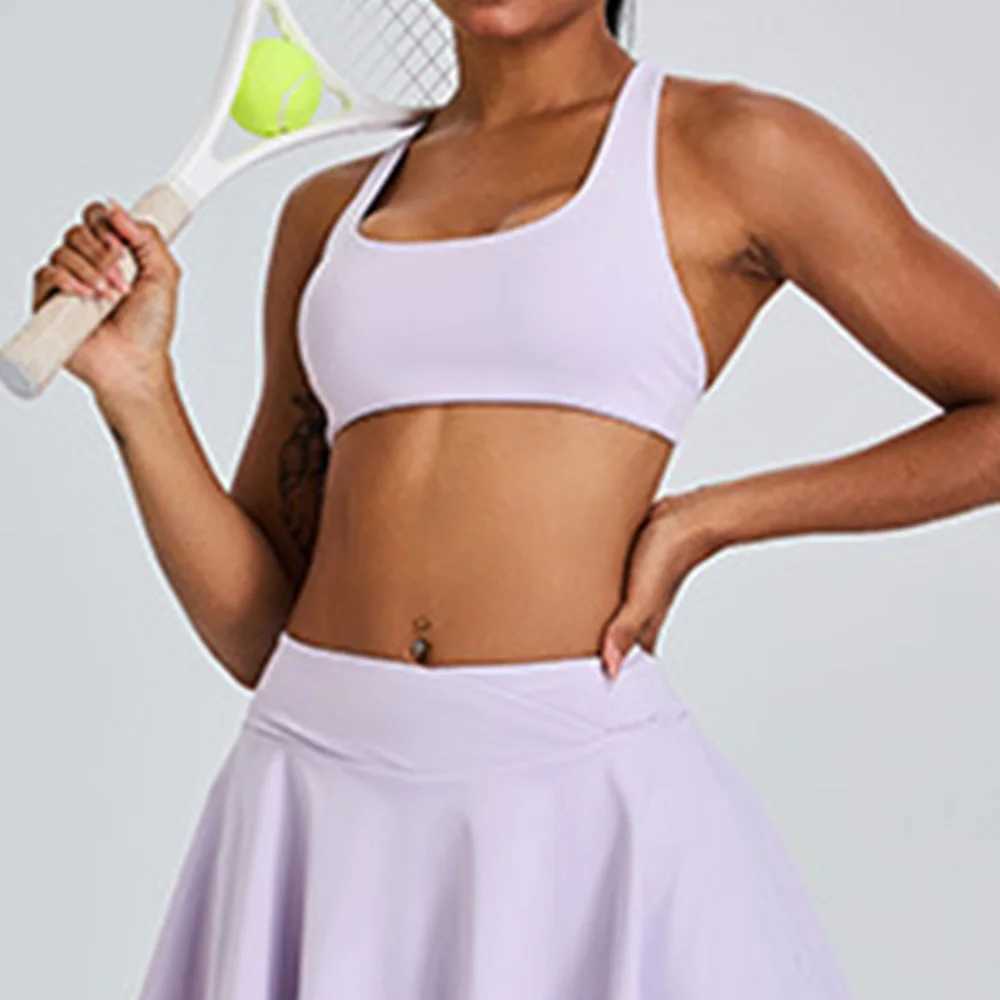 Active Shirts Tees Women Sports Bra High Strength Top Push Up Fitn Bra Underwear Sport Tops For Women Breathable Running Gym Vest Female Y250312ACQ5