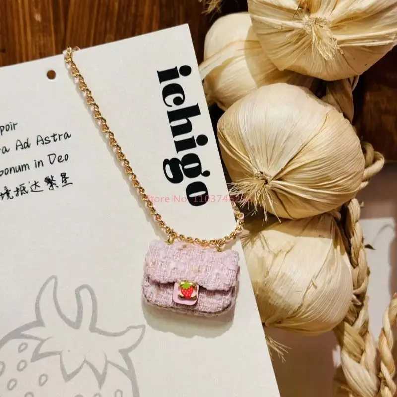 2024 Hot Sale Labubu Small Cloth Doll Bag Heart Stirring Macaron Small Fragrant Wind Mini Bag Matching Dolls Ornaments Girls ToyT250313
