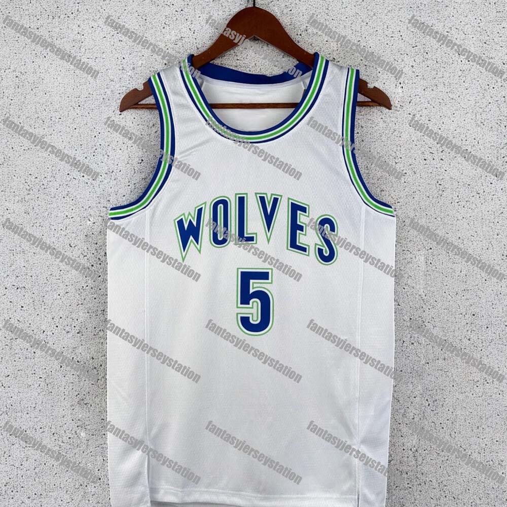 Personalized Custom Edwards5 Basketball Jerseys Embroidered McDaniels3 Gobert27 Reid11 Dillingham Garnett Towns Rider Clark Women Men Youth Any Name A