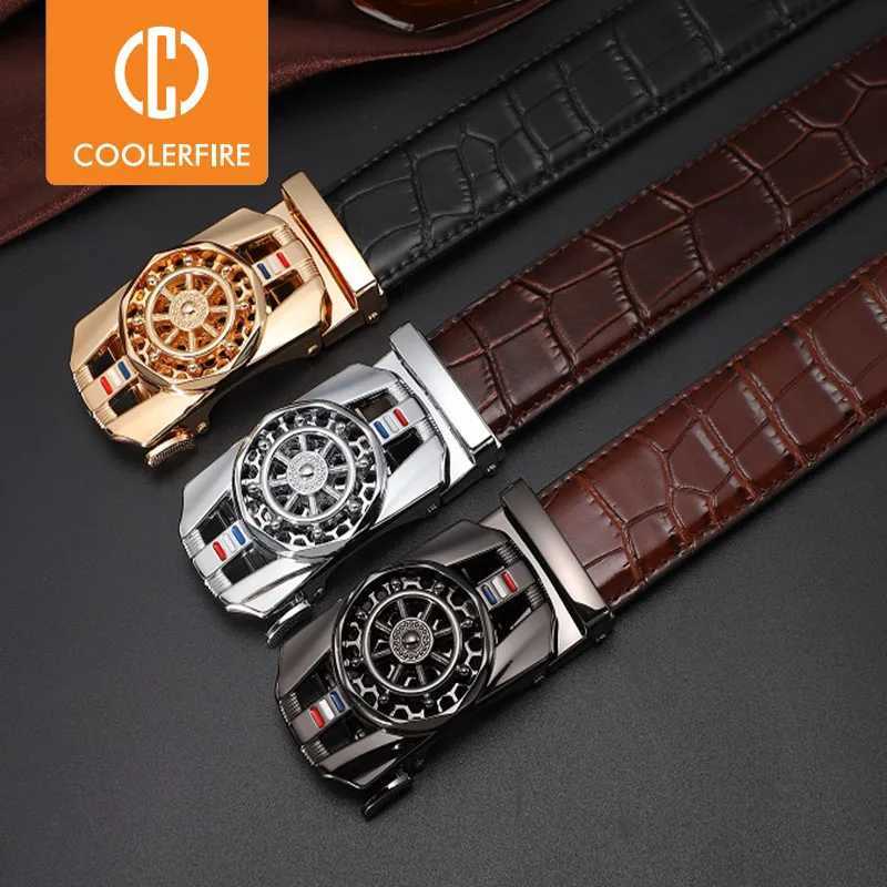 Mens genuine leather belt brand luxury stone pattern high-quality business work authentic mens buckle ZD121 X2503141