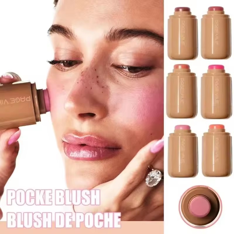 Long-Lasting Matte Blush Stick | Natural Contour & Blush for a Soft, Flawless Look Easy-to-Blend, Lightweight Formula for Smooth