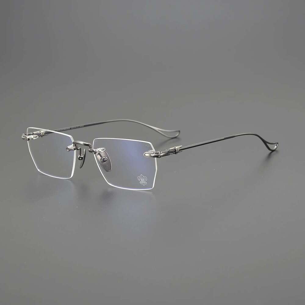 Eyeglass Frame For Men Titanium Rimless Retro Designer Brand Women Fashion Mya Reading Eyeglasses Prescription Eyewear