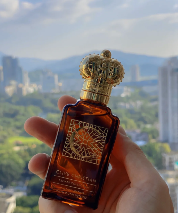 Elegant Men's Perfume Featuring Rich Oud Blend & Premium Leather Scents 100ml Spray