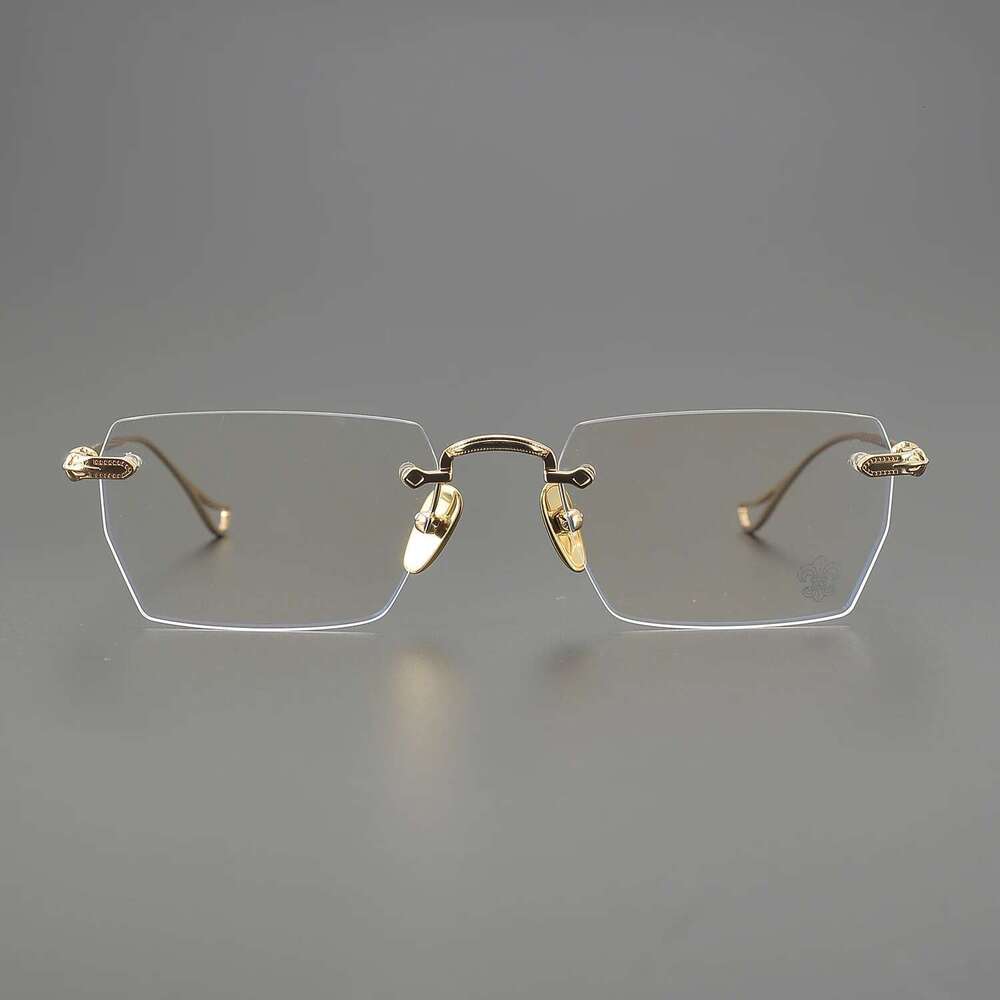 Eyeglass Frame For Men Titanium Rimless Retro Designer Brand Women Fashion Mya Reading Eyeglasses Prescription Eyewear
