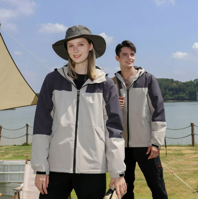 Men's Fashion Mountaineer Jacket - Durable Windproof #QTA55 Outerwear for Hiking & Cycling Activities
