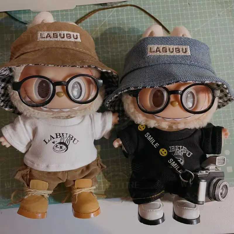 2024 Arrival Monster Labubu Series Light Luxury Clothes Suit Bag Pants Shoes Camera Hat Doll 1/2 Nd Doll Cute Toys Xmas GiftT250313