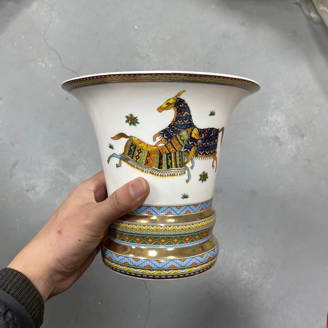 Luxury Designer Ceramic Vases Living Room Decoration Salon Nordic Artwork Big Flower Vase Home Decor Gift Modern American Vase