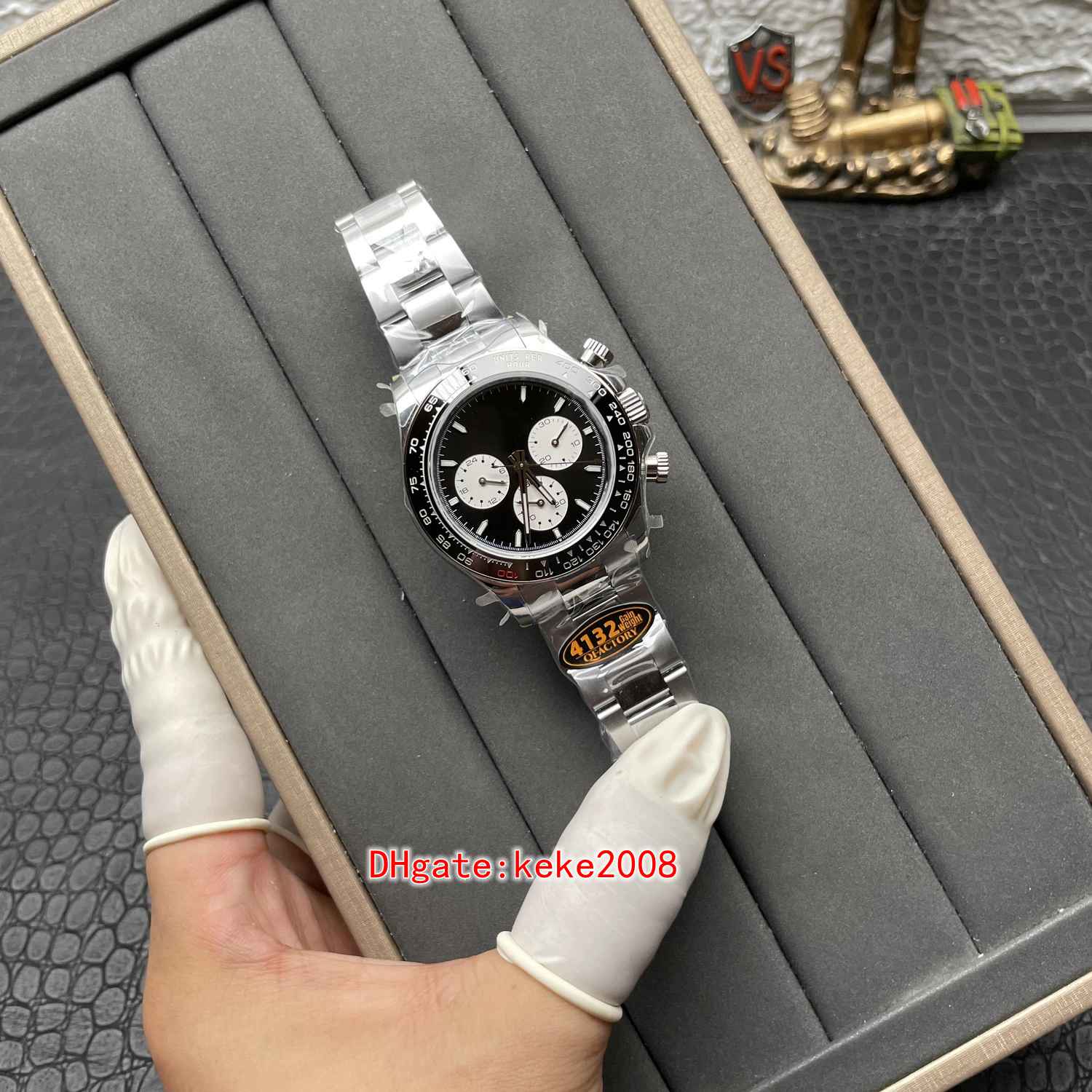 QF V9 men watches 126529 40mm Super quality Tungsten steel 904L 4132 Movement Sapphire Glass Reflective coating Waterproof Automatic mechanical wristwatches