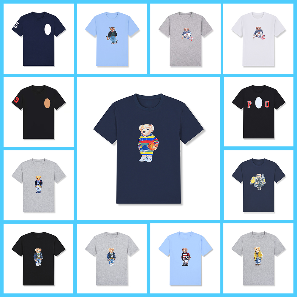 Mens Stylist Shirts Luxury Men Clothes Short Sleeve Fashion Casual Men's Summer T Shirt black colors are available