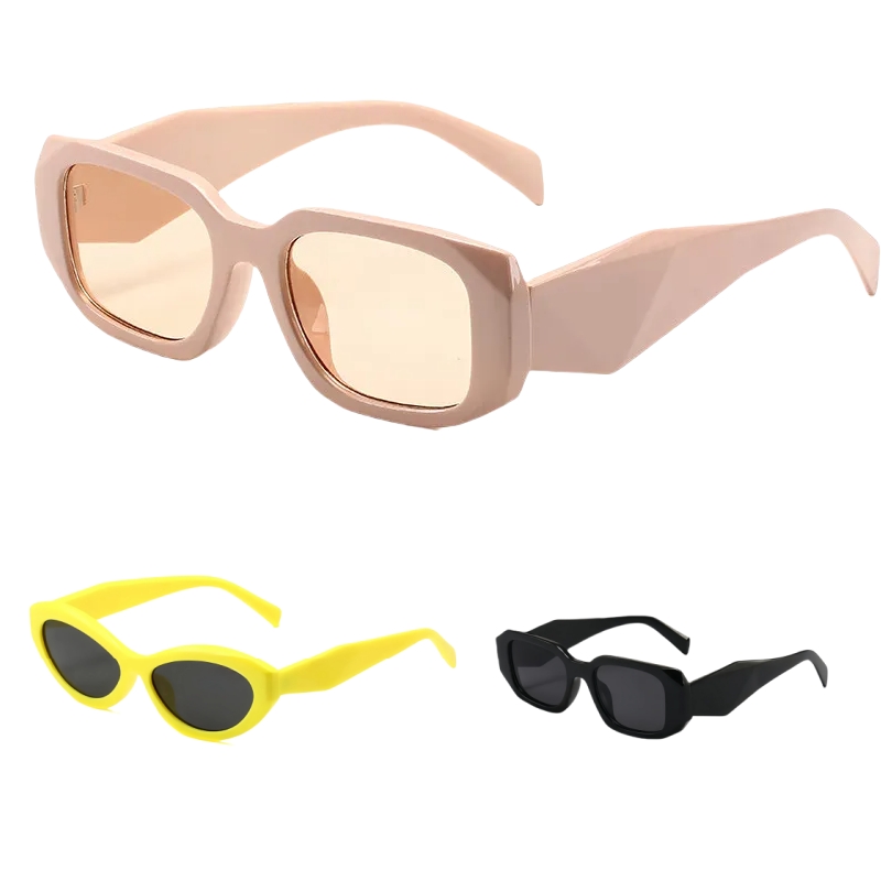 Designer luxury Sunglasses Womens Mens Wearing Outdoor Shades Fashion hot Senior Eyewear For Eyeglasses Frame Vintage Sun Glasses Triangular Signature With box