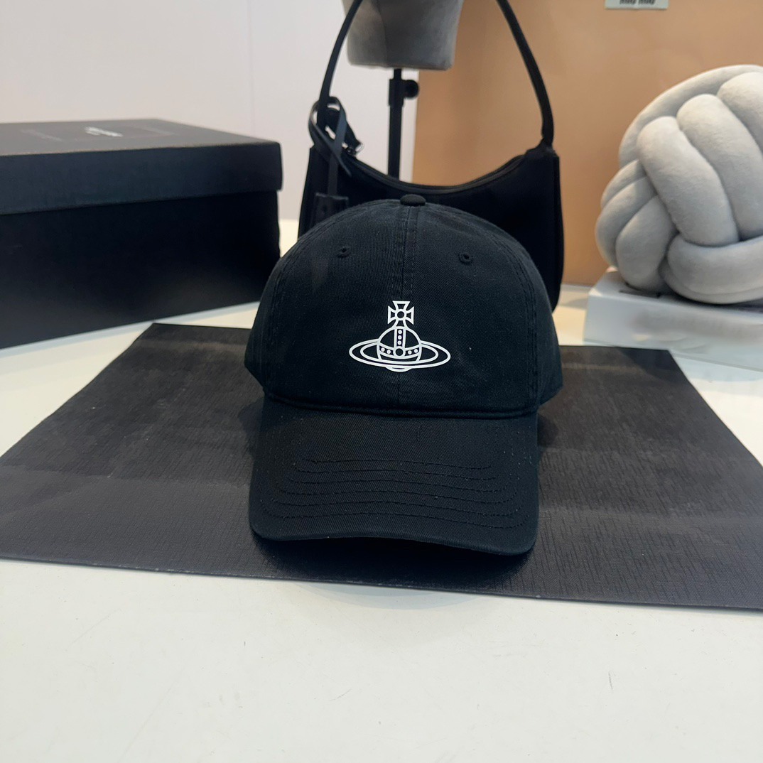 Baseball Cap designer hat viviennen West wood cap Casquette Luxe Pony unisex golf Adjustable Trucker Hat bonnet designer hats for Women Men take