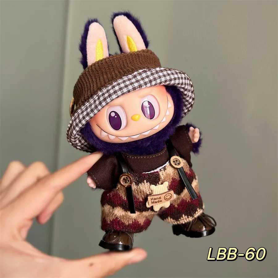 Mini DollS Clothes Outfit Accessories For Korea Kpop Exo 15-17cm Labubu Idol 10cn cotton doll replacement suit Clothing GiftT250313