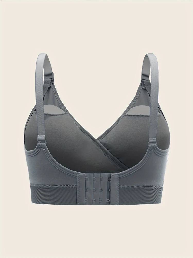 3 PCS Set Breathable Front Open Nursing Bra Maternity Underwear Pregnancy Bra Full Cup Wireless Comfortable Breastfeeding Bra 250313bj