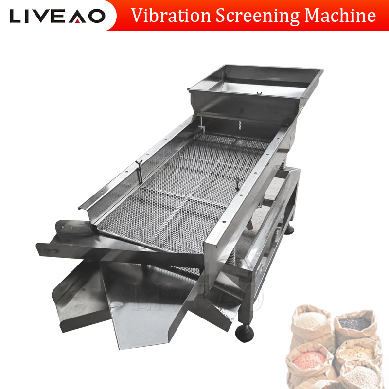 High Quality China Industry Linear Vibrating Screen Vibrating For Separate Food Vibrating Sieve Equipment