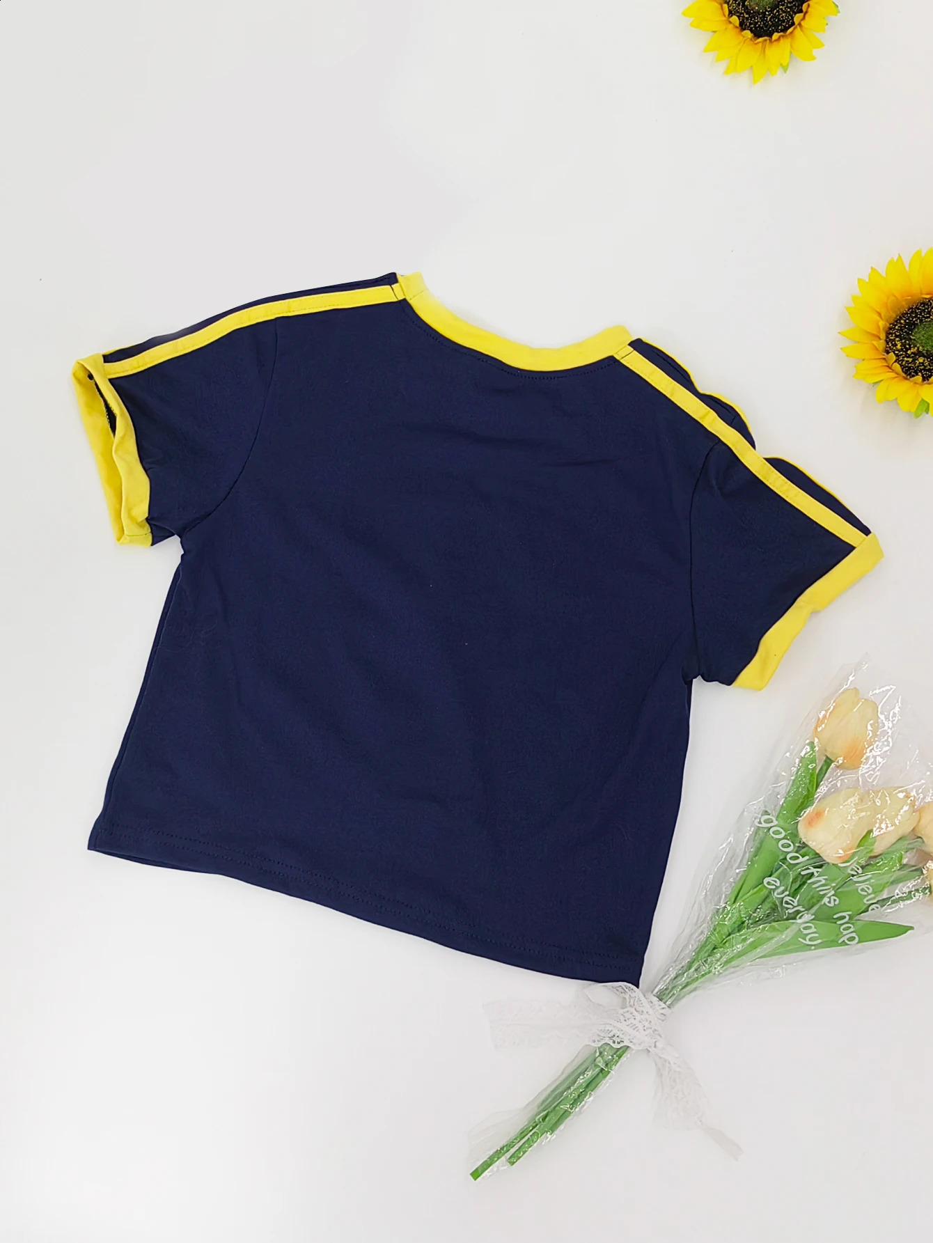 2025 Retro Street Aesthetic Baby T-shirt Women Green Brazil Letters Print Crop Tops Casual Slim Short Sleeve Y2k Clothes E-girls 250313