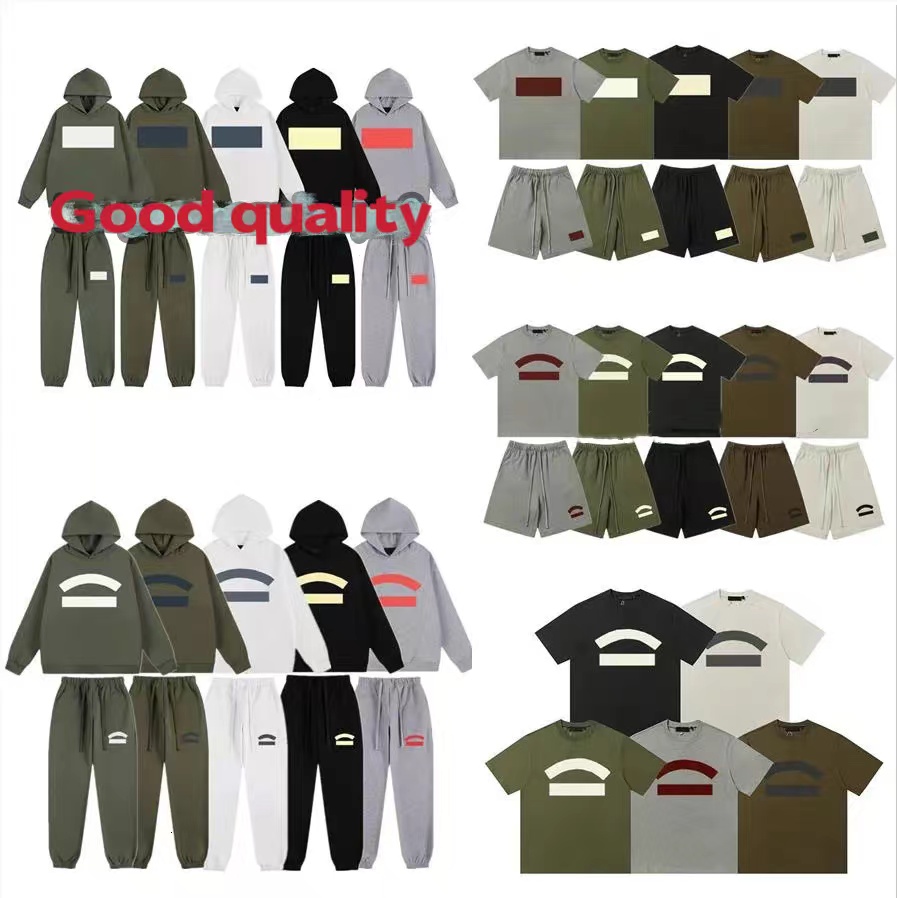 designe t shirts shorts for men top hoodie women Green Gray T Shirt Men Women High Quality Print Top Tee With Tag good quality US size S-XL Buy 2 items at a discounted price