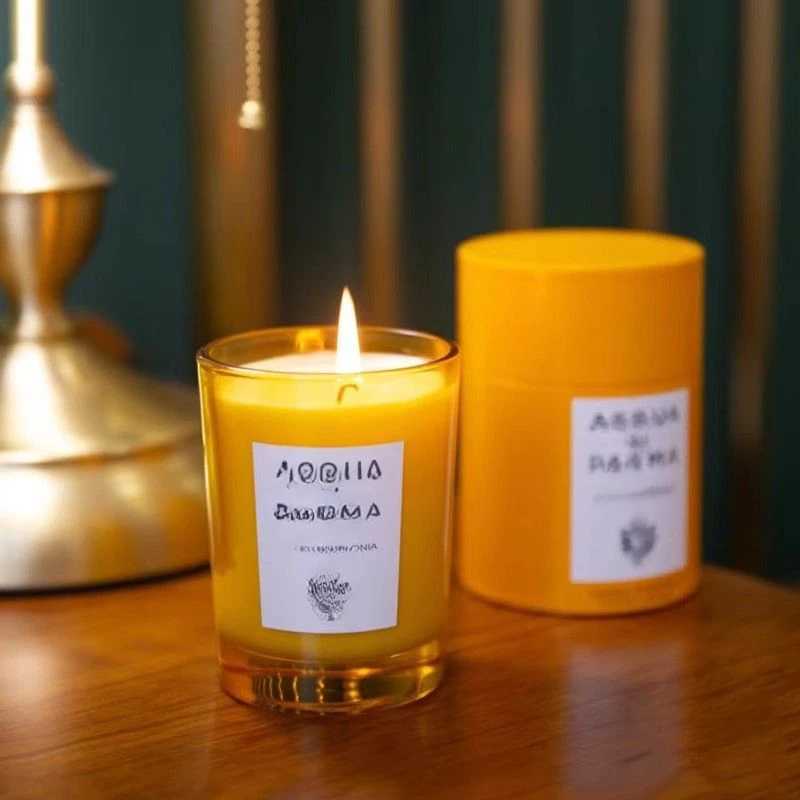Premium Romantic Scented Candle Home Room Bedroom Long-lasting Sleep Aid Fragrance Birthday CandleC250314