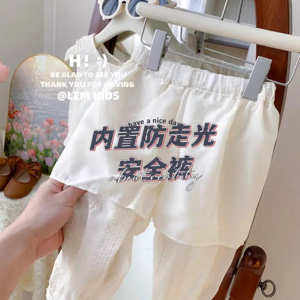 Girls Clothing Set Summer Childrens Baby Top and Pants Two Piece Set Girls Summer Outfit 250314