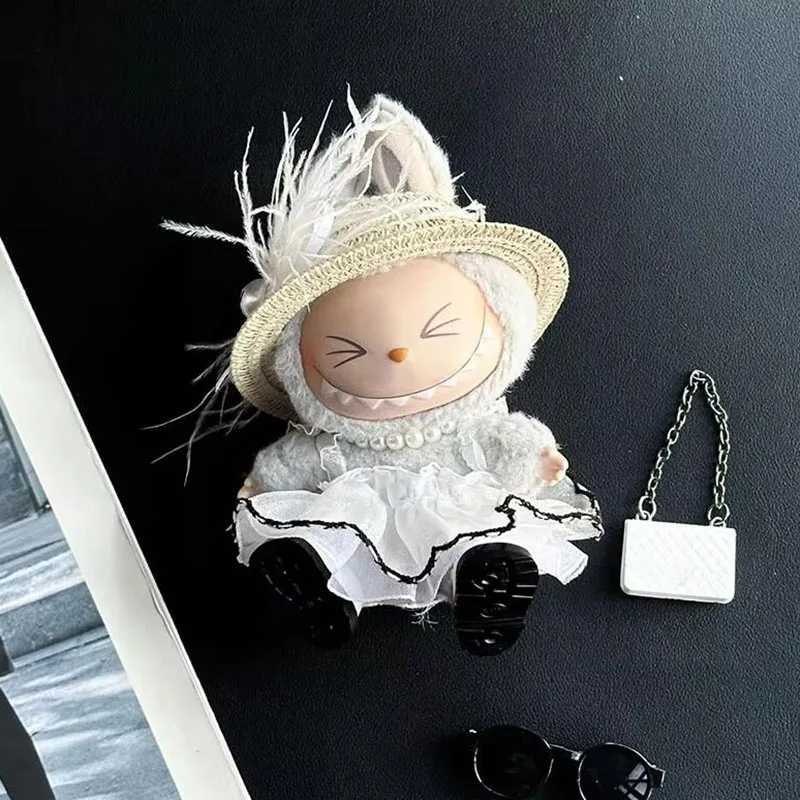 Labubu V1v2 Friend Series Elegant Dress Labubu Birthday Gift Clothing Labubu Pendant Fashionable Couple Outfit High-End CustomT250313