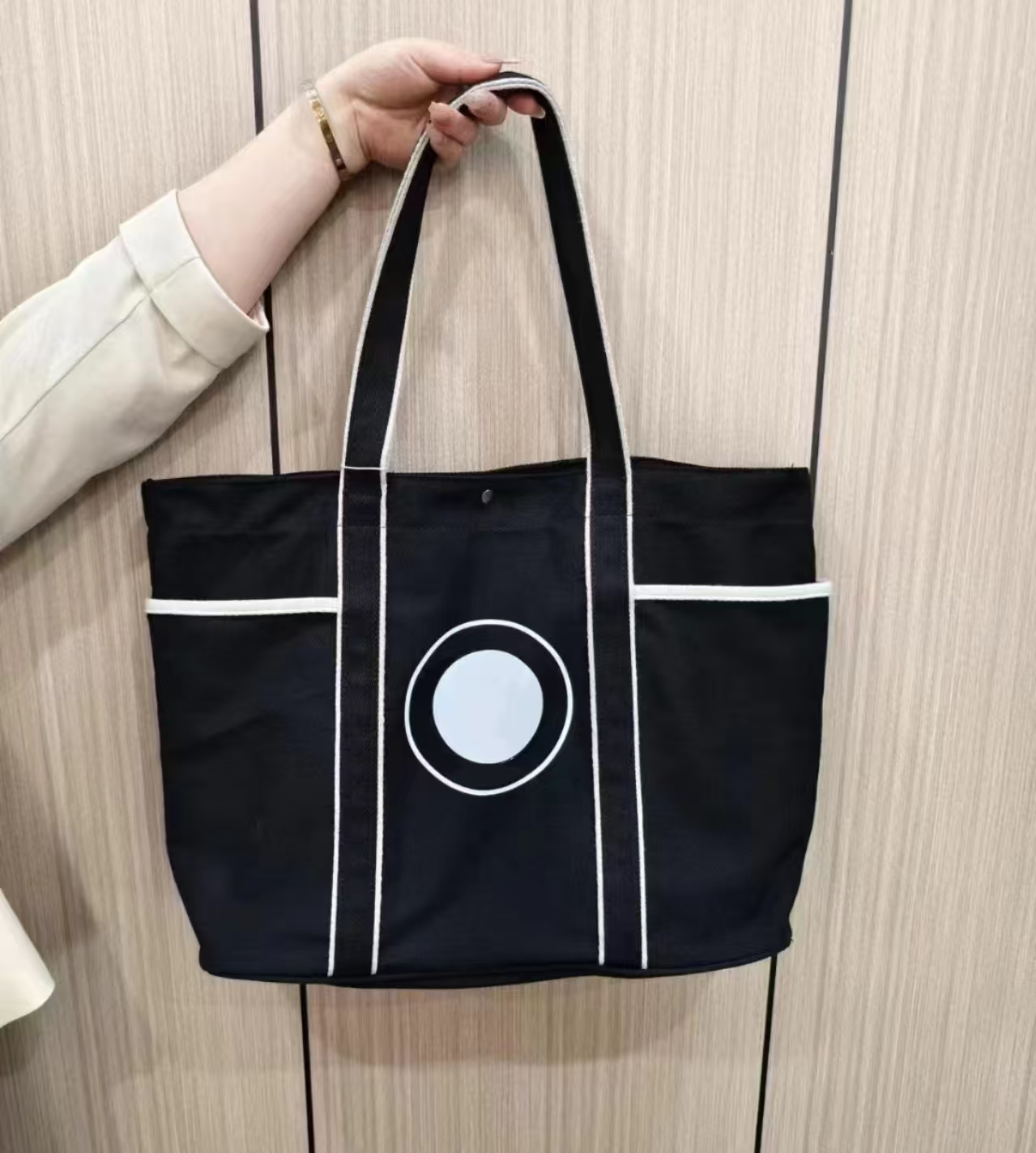 2025--20L Large Capacity Daiy Canvas Tote Bag Single Shoulder Handbag Bag Travel Yoga Sports Bag