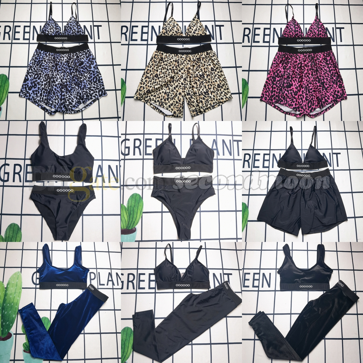 Women Sport Outfit Yoga Crop Top Summer Breathable Shorts Leopard Print Tracksuit Designer Gym Outfits