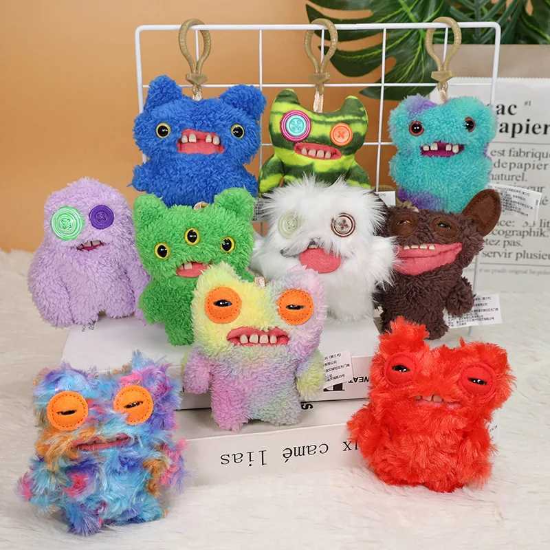 Original Fuggler Fun Ugly Monster Plush Doll Crazy Rabbit Cute Teeth Star Monster Filled 11cm Peluche Toy GiftXJ250314