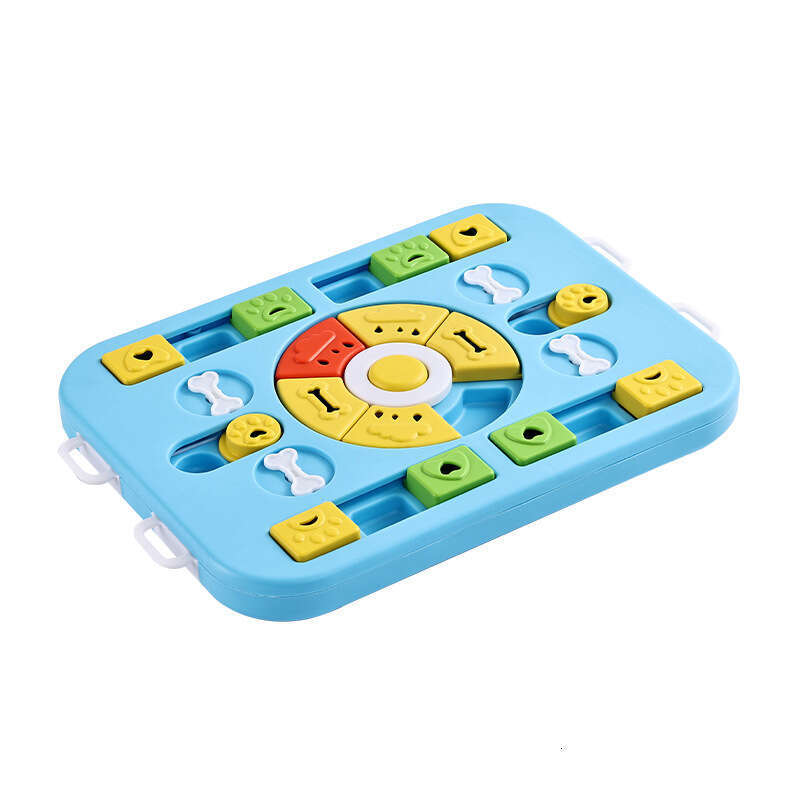 DHpet Interactive Dog Puzzle Toy for Large, Medium, Small Dogs and Cats, 4 Ways to Play, Slow Feeder, Promotes Digestion, Easy to Clean, 1.54 Pounds