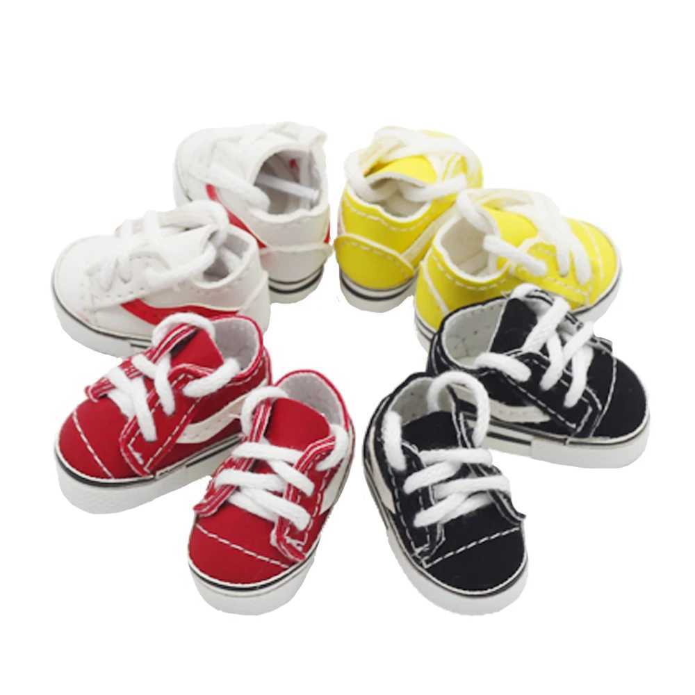 4*1.8cm Doll Boots Toy Shoes for 17cm Labubu Macaron 15cm EXO Dolls1/6 BJD Doll Shoes Accessories Doll ToysT250313