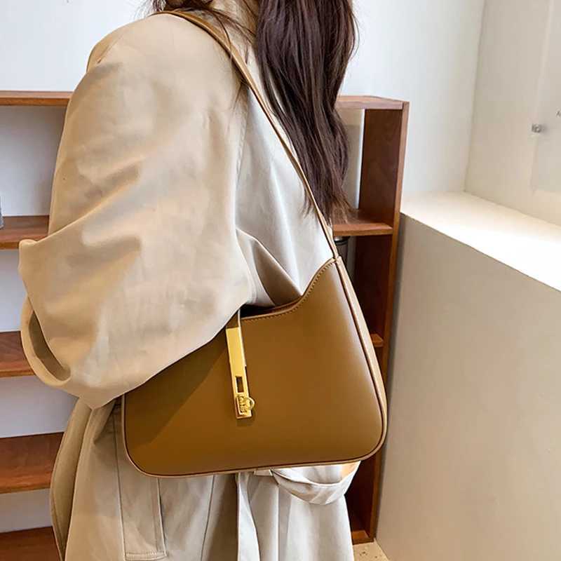 Small Designer Luxury Bag Female PU Leather Single Shoulder Underarm Bag For Women Fashion Versatile Handbag With Advanced Sense Y250528