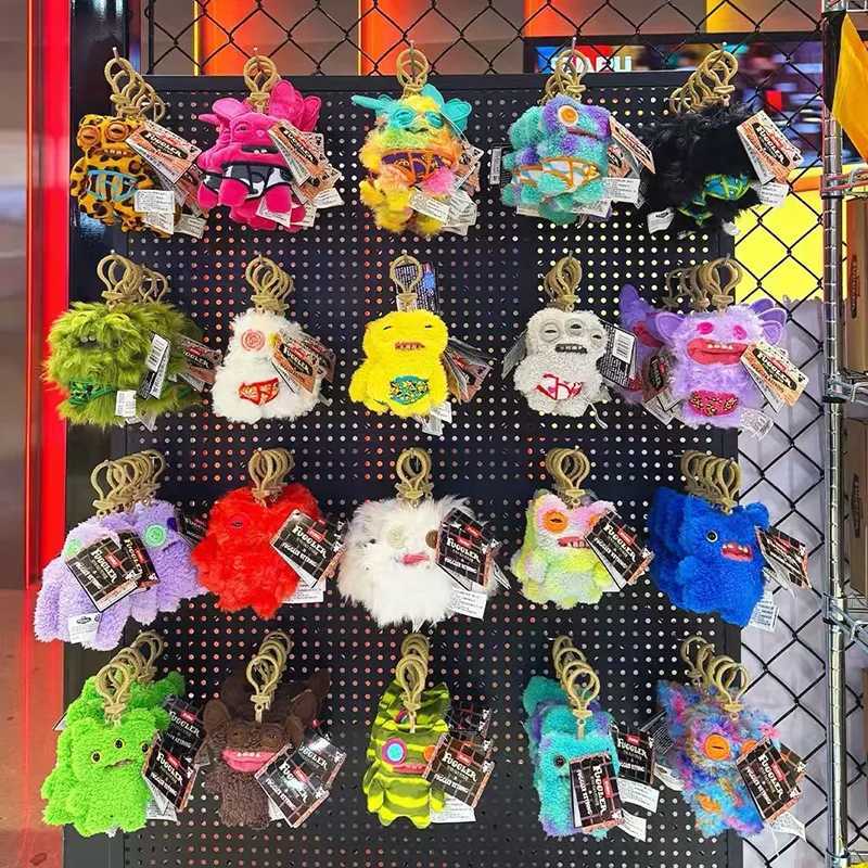 Original Fuggler Fun Ugly Monster Plush Doll Crazy Rabbit Cute Teeth Star Monster Filled 11cm Peluche Toy GiftXJ250314