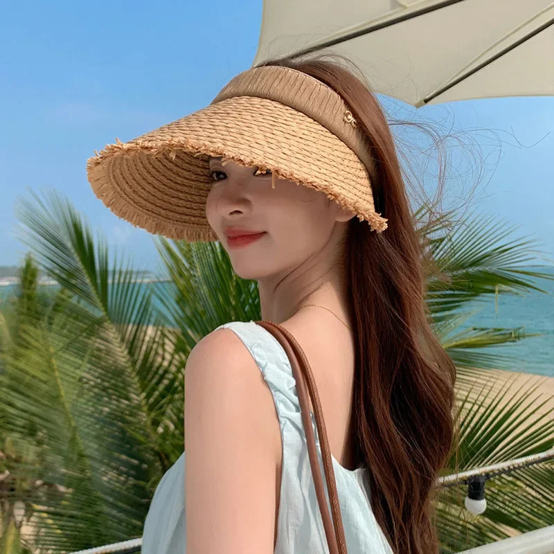 Summer Large Sunshade Outdoor Bicycle Sunshade Detachable Body Ceiling Cap Chapeau Female Casquette Sombrero 250311BJ