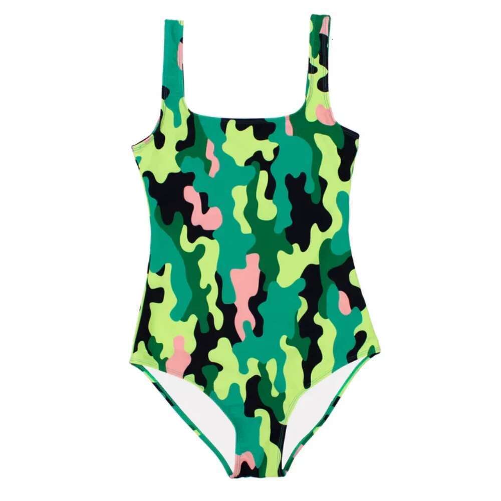 Batoko swimsuit women's simple print support comfortable and durable swimsuit for ocean winter and summer swimming 2025 swimming