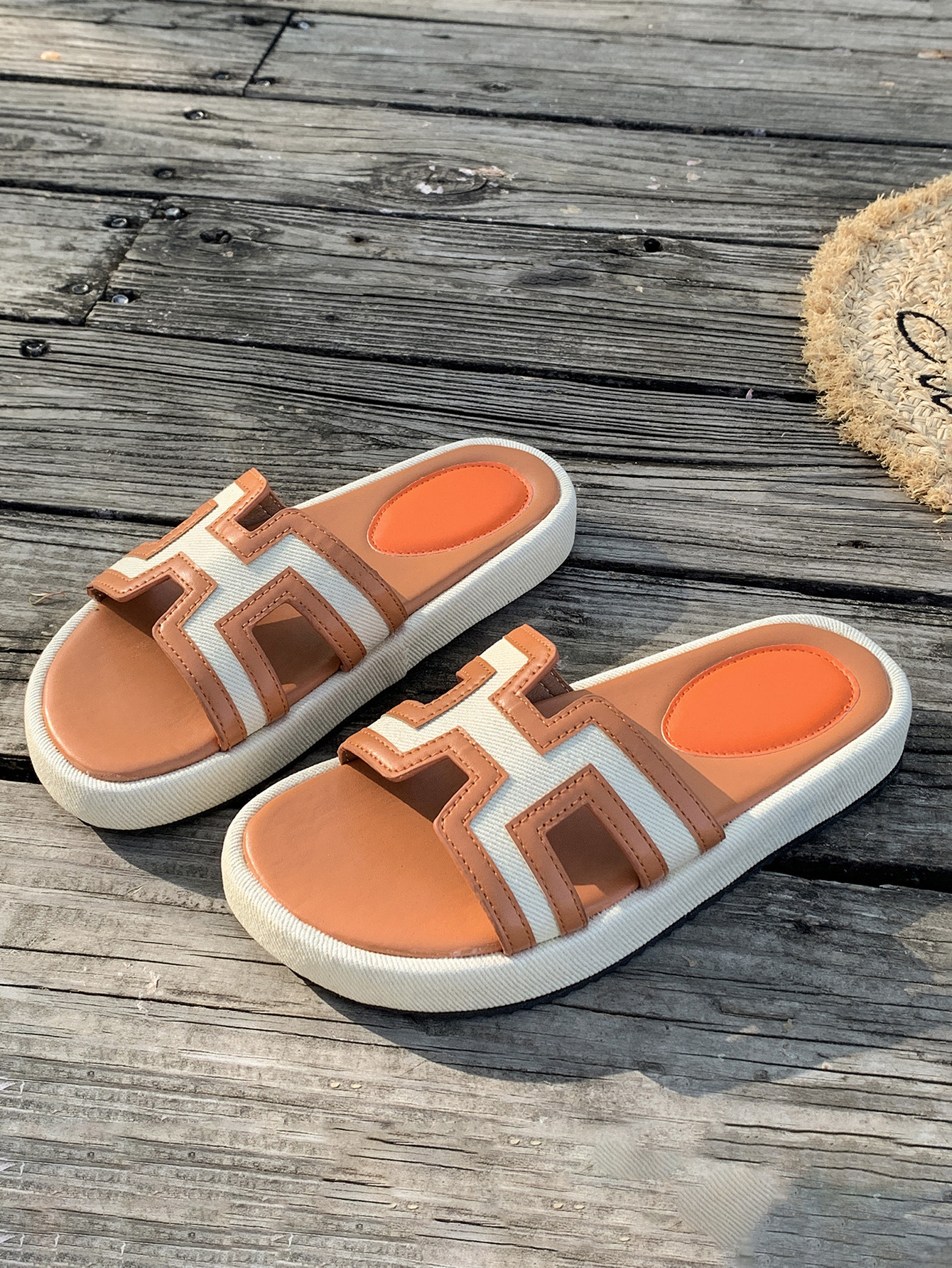 free shipping designer Sandals for woman outdoor shoes soft sole Solid Beach slipps womans size 36-43