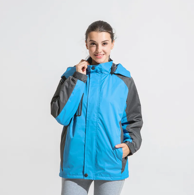 Men's Fashion Mountaineer #QC10 Jacket - Durable Windproof Outerwear for Hiking & Cycling Activities