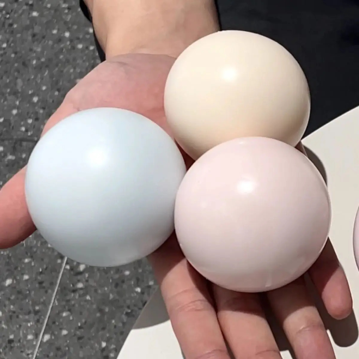 Squishy Decompression Toy Super Soft Ice Skin Daifu Fluid Pinch Glutinous Rice Cake Ball Maker Slow Rebound Stress Relief 250304