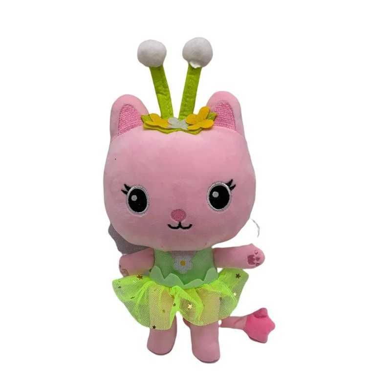 Gabby Dollhouse Toy Pillow Cakey Kits Fairy Plush Cat Anime Plushie Cat Mermaid Doll for Children Kids Birthday GiftsXJ250314