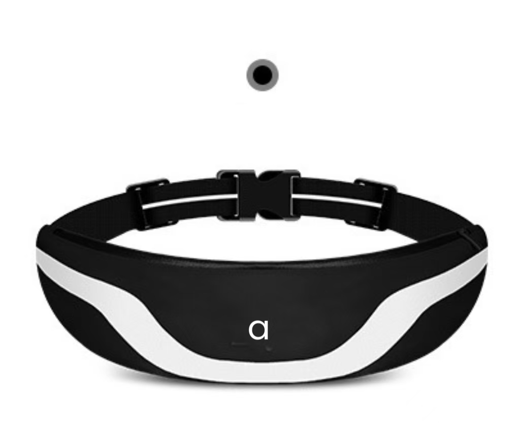 A1936 Sports Running Mobile Phone Waist Pack 6 Inch Mobile Invisible Waist Pack Waterproof Ultra-Thin Waist Bag Belt